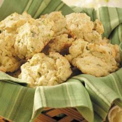 Green Onion Drop Biscuits