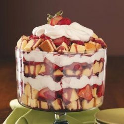 Zinfandel Strawberry Trifle