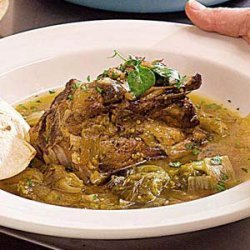 Braised Pork with Tomatillos