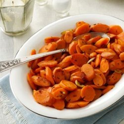 Spiced Garlic Carrots