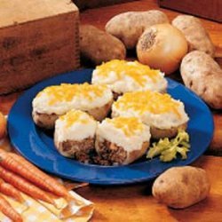 Beef and Potato Boats