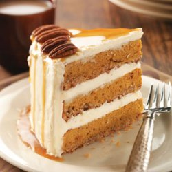 Pumpkin-Pecan Cake
