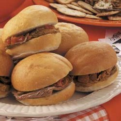 Hot Italian Roast Beef Sandwiches