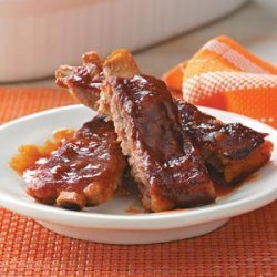Barbecued Sticky Ribs