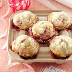 Lemon/Raspberry Streusel Muffins
