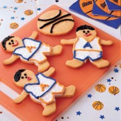 Butterscotch Basketball Cookies