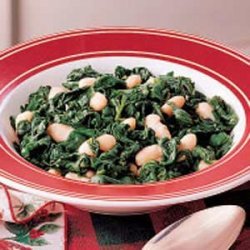 White Beans and Spinach