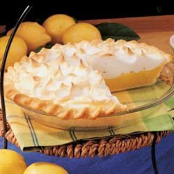 Savory Lemon Meringue Pie