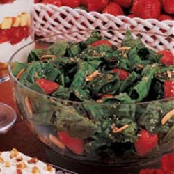 Special Strawberry Spinach Salad