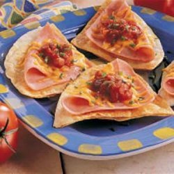 Ham N Cheese Tortillas