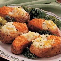 Two-Tone Baked Potatoes