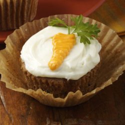 Carrot-Topped Cupcakes