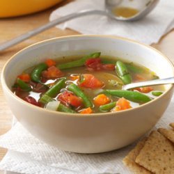 Tomato Green Bean Soup