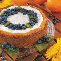 Blueberry Orange Cheesecake