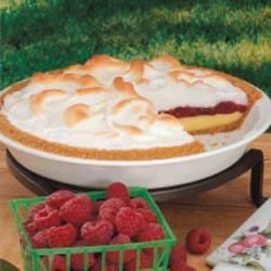 Raspberry Meringue Pie