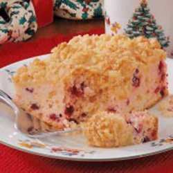 Pear-Cranberry Coffee Cake
