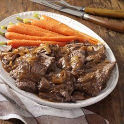 Slow-Cooked Coffee Pot Roast