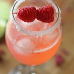 Raspberry-Rose Gin Rickey