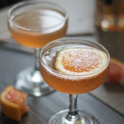 Blood Orange Champagne Cocktail