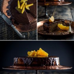 Chocolate, Orange and Honey Cake