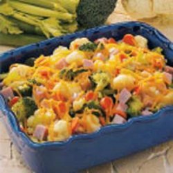 Colorful Cheesy Vegetable Medley