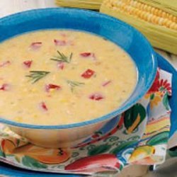 Rosemary Corn Soup