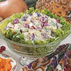 Pineapple Waldorf Salad