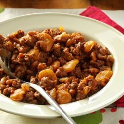 Hearty Beans with Beef