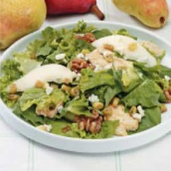 Chicken and Pear Tossed Salad