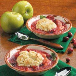 Apple Cranberry Cobbler
