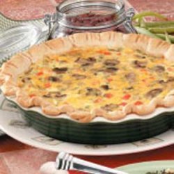 Quiche with Mushrooms