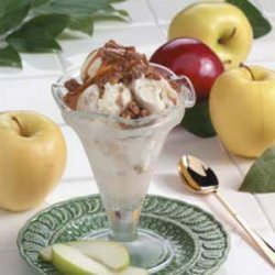 Apple Streusel Ice Cream
