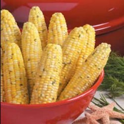 Grilled Corn with Dill