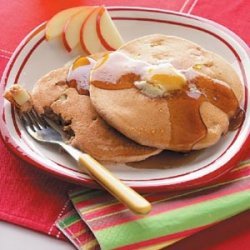 Cinnamon Apple Pancakes