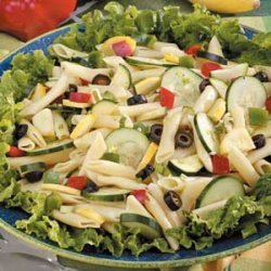 Mostaccioli Veggie Salad