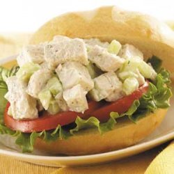 Chicken salad sandwiches