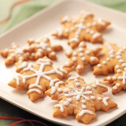 Butterscotch Gingerbread Cookies