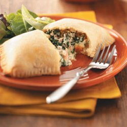 Sausage & Spinach Calzones