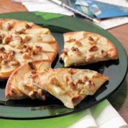Pear Pizza Wedges