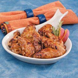 Peachy Chicken Wings