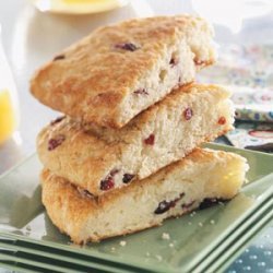 Cranberry Coffee Cake Wedges