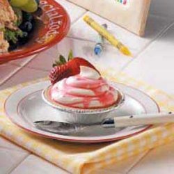 Strawberry Swirl Mousse Tarts