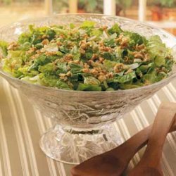 Sesame-Almond Romaine Salad