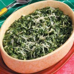 Herbed Baked Spinach