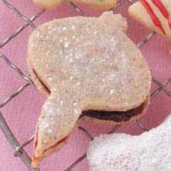 Berry-Almond Sandwich Cookies