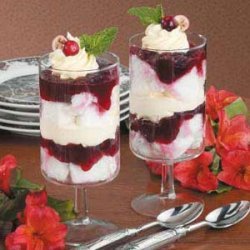 Individual Cranberry Trifles