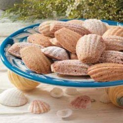 Hazelnut Madeleine Cookies