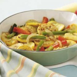 Yellow Squash and Peppers