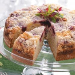 Crumb-Topped Cranberry Cake