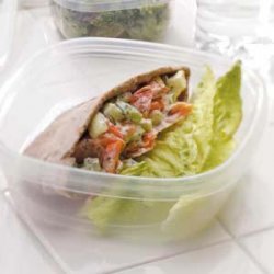 Salmon Salad Pitas